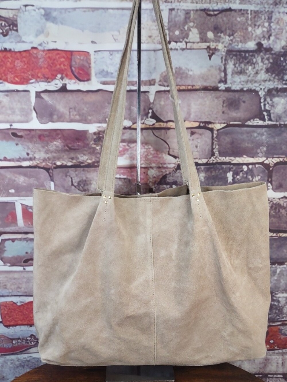 Haute Hippie Suede Tote w/Clutch Bag - Picture 6 of 13